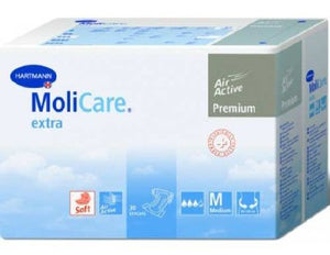 Molicare Absorbent Disposable Adult Incontinent Brief Tab Closure