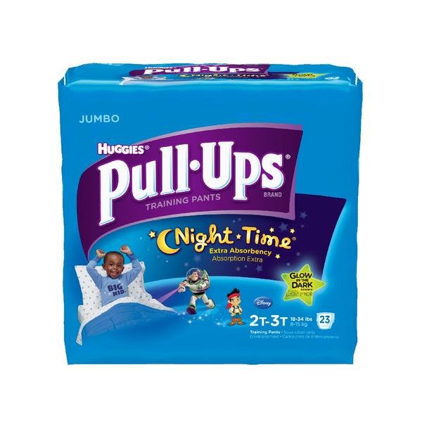 Pull Ups Night Time Absorbent Pull On Disposable Toddler Training Pant - Oz  Medical Supply