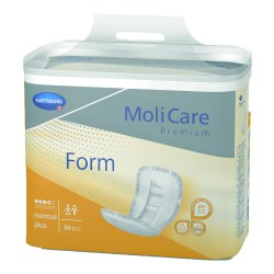MoliCare Absorbent Premium Form Plus  Polymer Unisex Disposable Bladder Control Pad