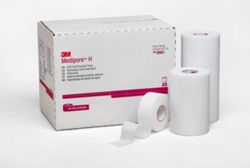 3M 2866S TAPE HYPOALL 6"X2" MEDI Case of 16