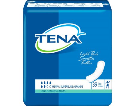 Incontinence Liner TENA¬ Heavy Absorbency Polymer Unisex Disposable BG of 39