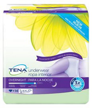 Adult Absorbent Underwear TENA¬ Pull On Medium Disposable Heavy Absorbency BG of 16