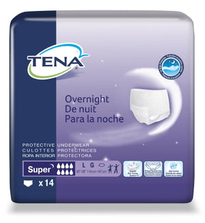 Adult Absorbent Underwear Tena¬ Pull On Large Disp. Heavy Absorbency CS of 56