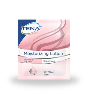 Moisturizer TENA¬ .17 oz. Individual Packet Unscented Lotion CS of 500