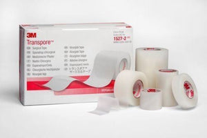 3M 1534-1 TAPE TRANSPORE 1"X10YDWHT  Case of 120
