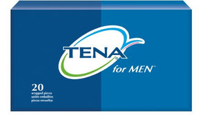 Bladder Control Pad TENA¬ Men» 9.9 Inch Length Moderate Absorbency Polymer Male Disposable CS of 120