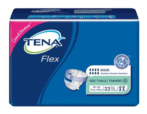 Adult Incontinent Belted Undergarment TENA¬ Flexi» Maxi Pull On Size 12 Disposable Heavy Absorbency BG of 22