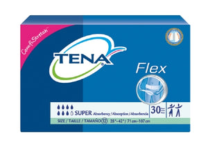 Adult Incontinent Belted Undergarment TENA¬ Flex» Super Pull On Size 12 Disposable Heavy Absorbency CS of 90
