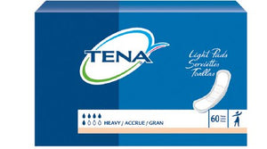 Bladder Control Pad TENA¬ Heavy 12 Inch Length Heavy Absorbency Polymer Unisex Disposable CS of 180