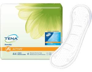 Bladder Control Pad TENA¬ Serenity¬ Active» 9 Inch Length Light Absorbency Polymer Female Disposable PK of 44