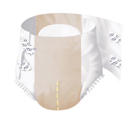 Adult Incontinent Brief TENA¬ Dry Comfort» Tab Closure X-Large Disposable Moderate Absorbency CS of 60
