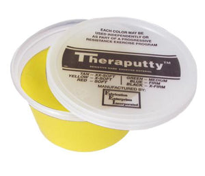 Theraputty Standard Exercise Putty,Yellow,2.000 OZ, Each