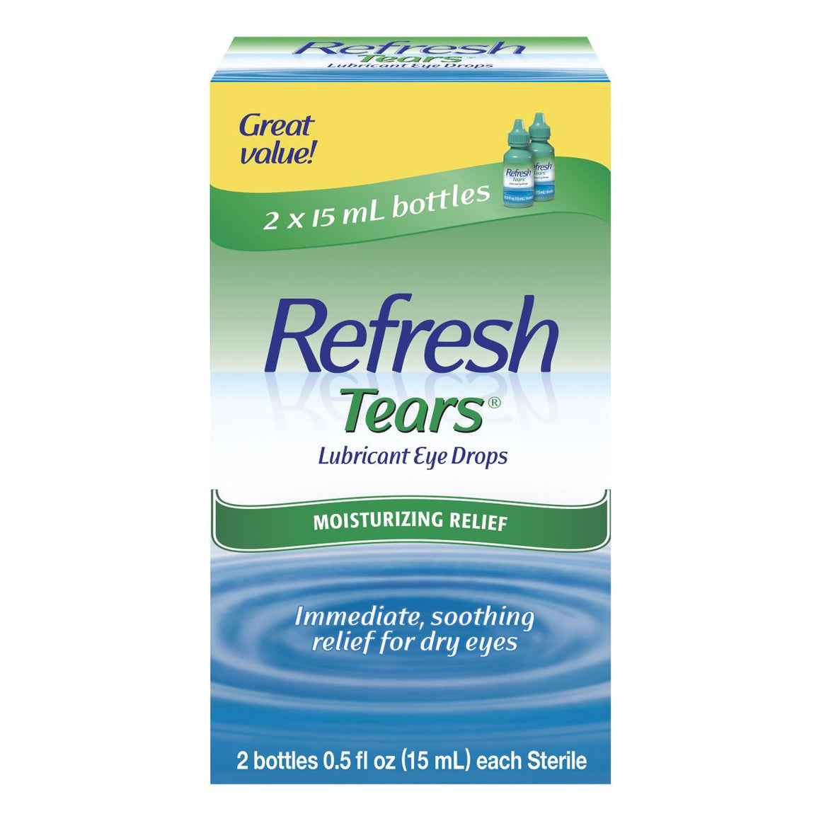 Refresh Tears Lubricant Eye Drops, Each