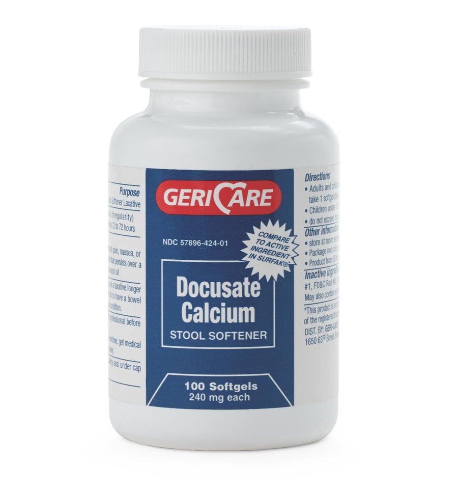 Docusate Calcium Stool Softner, Each