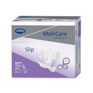 Molicare Slip Super Plus Briefs,24"-35", Case of 90