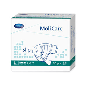 MoliCare Slip Extra Briefs,20"-31", Case of 90