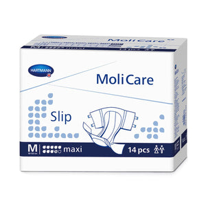 MoliCare Slip Maxi Briefs,27"-47", Bag of 14