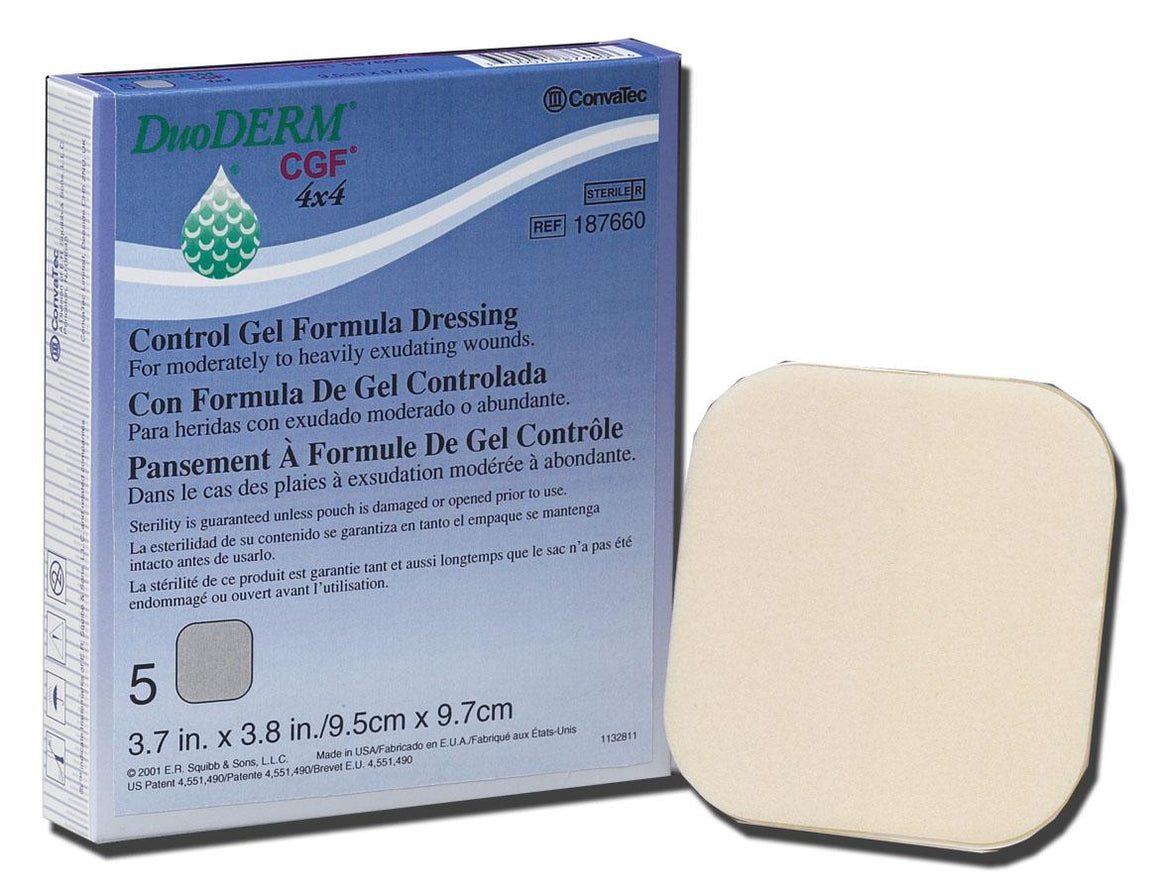 DuoDERM CGF Sterile Dressing by ConvaTec, Box of 5