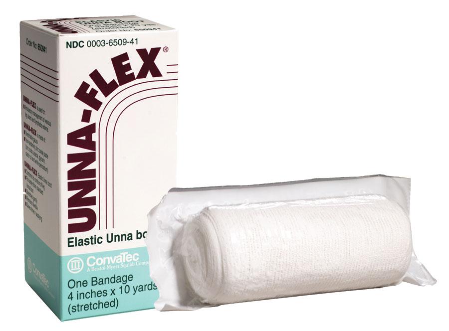 Unna-FLEX Elastic Unna Boot Bandage by ConvaTec, Box of 12