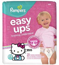 Pampers Easy Ups Absorbent Pull On Disposable Youth Training Pants