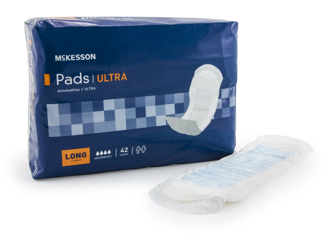 McKesson Ultra Absorbent Polymer Unisex Disposable Bladder Control Pad