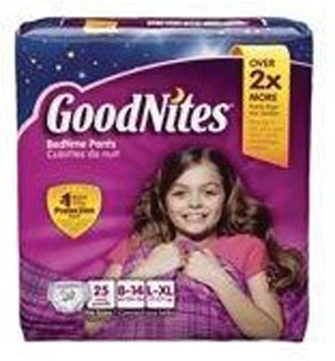 GoodNites Absorbent Pull On Disposable Youth Absorbent Underwear