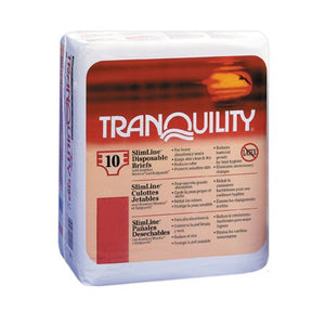 Tranquility¨ Slimline¨ Tab Closure Disposable Absorbent Adult Incontinent Brief