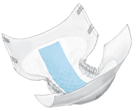 Wings Absorbent Disposable Adult Incontinent Brief Tab Closure