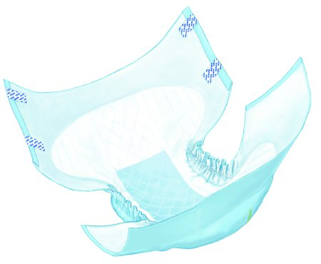 Wings Classic Absorbent Disposable Adult Incontinent Brief Tab Closure