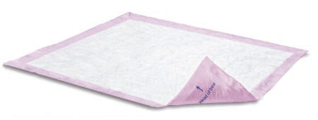 Attends¨ Supersorb¨ Advanced with Dry-Lock  Disposable Polymer Absorbent Positioning Underpad