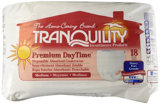 Tranquility Premium DayTime Absorbent Pull On Disposable Adult Underwear
