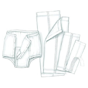 Unigard Absorbent Polymer Reusable Unisex Incontinence Liner