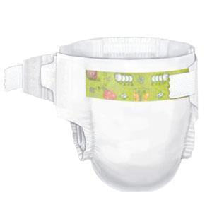 Curity Absorbent Disposable Baby Diaper Tab Closure