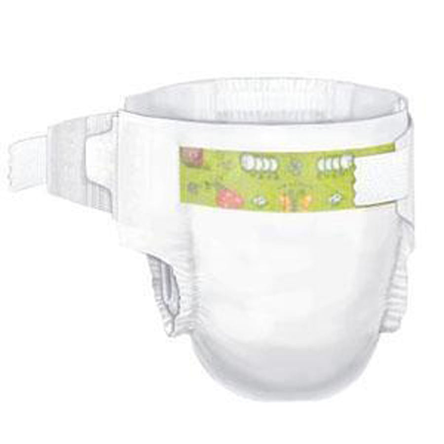 Curity Absorbent Disposable Baby Diaper Tab Closure