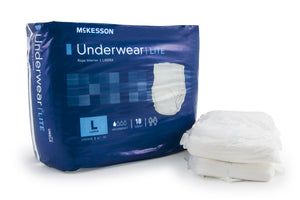 McKesson Absorbent Pull On Disposable Adult Absorbent Underwear