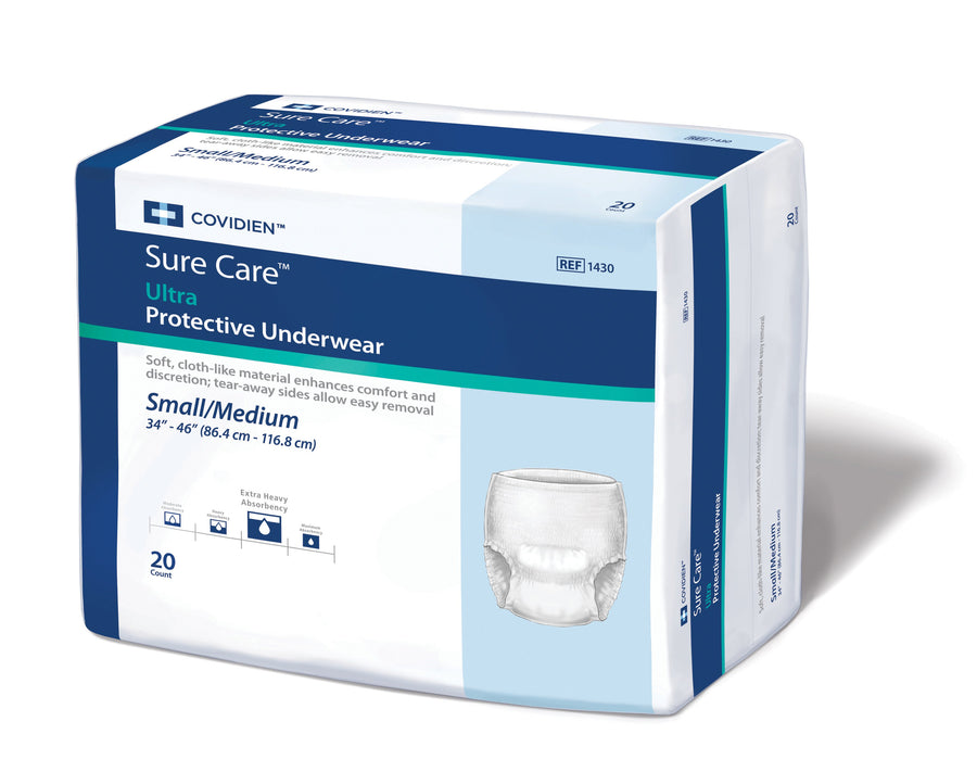 Sure Care Absorbent Disposable Pull On Adult Underwear