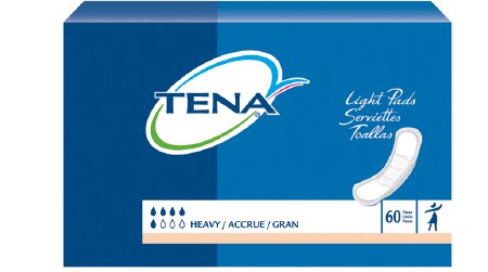 TENA Absorbent Polymer Unisex Disposable Bladder Control Pad