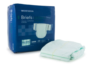 McKesson Absorbent Disposable Adult Incontinent Brief Tab Closure
