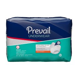 Prevail¨ Extra Pull On Disposable Absorbent Adult Underwear