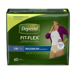 Depend Absorbent FIT FLEX Pull On Disposable Adult Absorbent Underwear