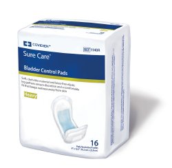 Surecare Absorbent Polymer Disposable Unisex Bladder Control Pad