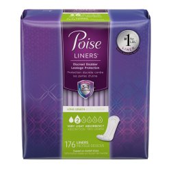 Poise Absorbent Loc Female Disposable Incontinence Liner