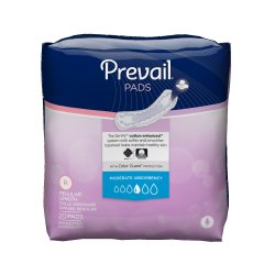 Prevail Absorbent Disposable Female Bladder Control Pad